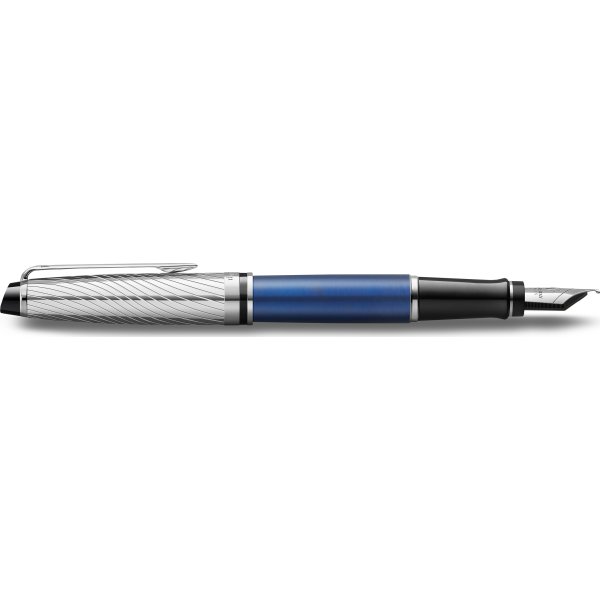 Waterman Expert Deluxe Metallic Blue Reservoar, M