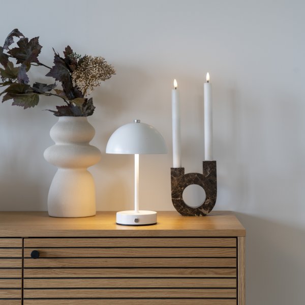 Capri LED-lampa, vit