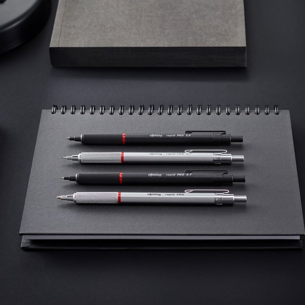 Rotring Kulspetspenna Rapid Pro, M, Krom