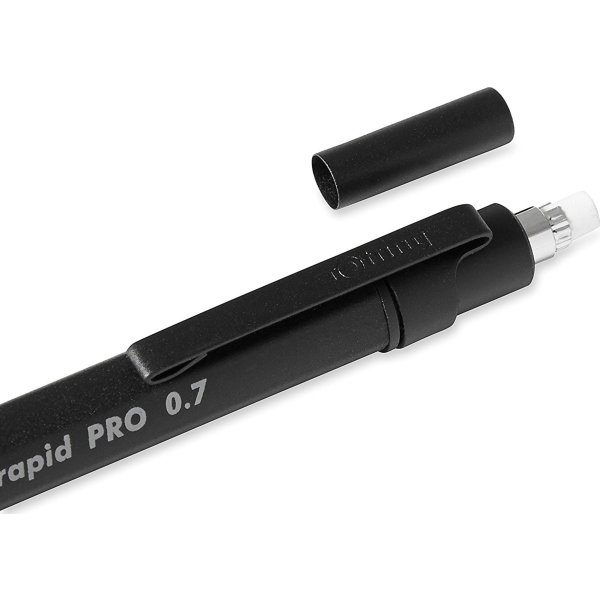 Rotring Rapid Pro Stiftpenna, 2,0 mm, Matt svart