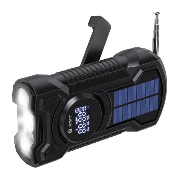 Sandberg All-in-1 Nödradio + Powerbank, 5000 mAh