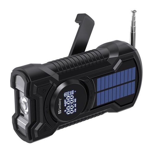 Sandberg All-in-1 Nödradio + Powerbank, 5000 mAh