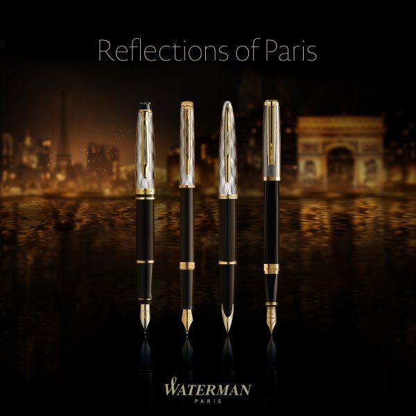 Waterman Exception R of Paris GT Reservoarpenna, F