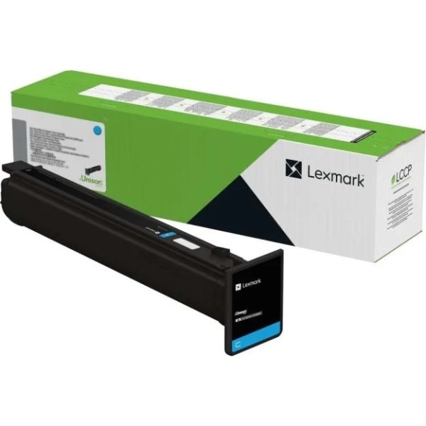 Lexmark 77L2HC0 lasertoner, 46900 sidor, cyan