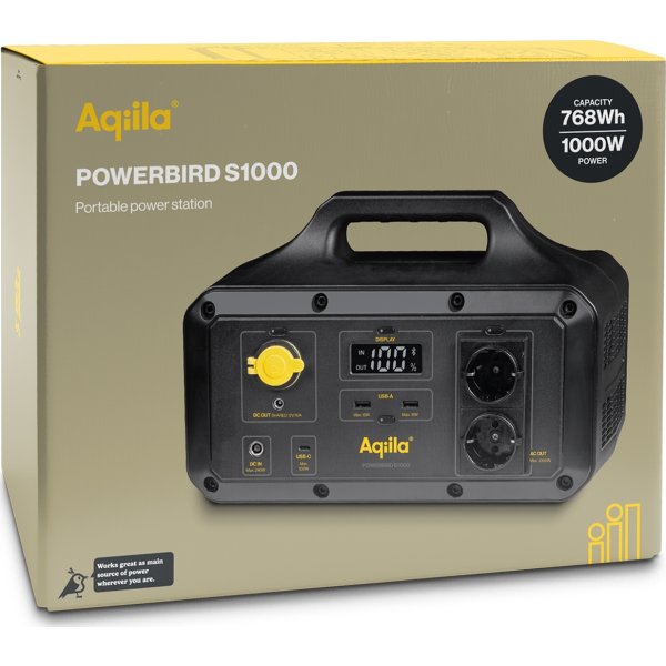 Aqiila Powerbird S1000 Kraftstation, 1000W