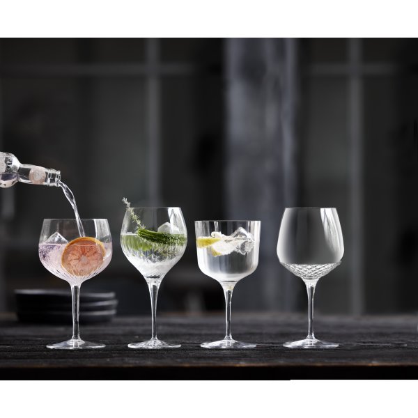 Luigi Bormiogli Selection Gin & tonic-glas, 4 st.