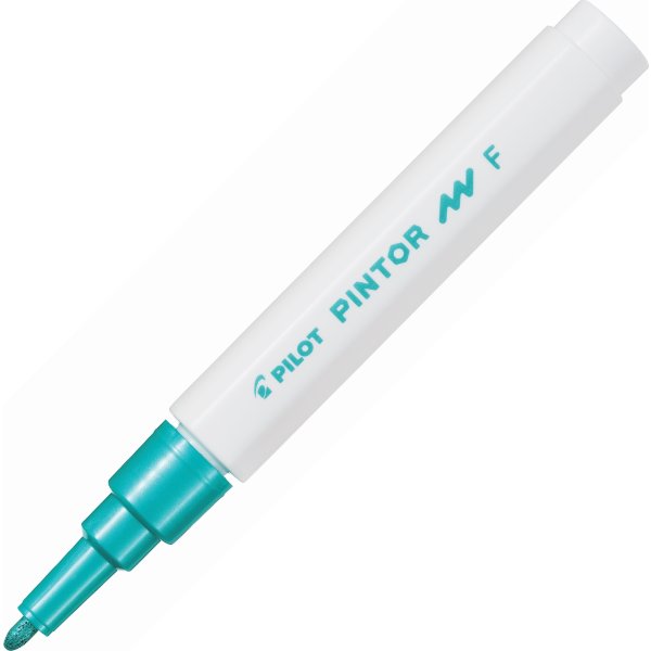 Pilot Pintor märkpenna | F | Grönmetallic