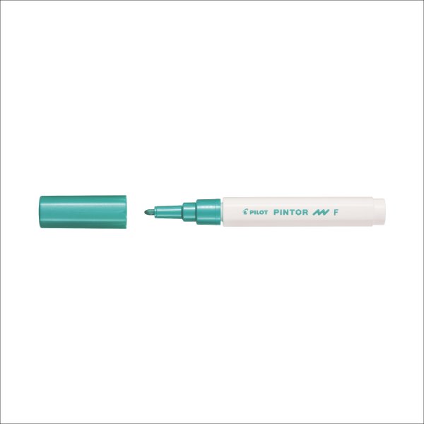 Pilot Pintor märkpenna | F | Grönmetallic