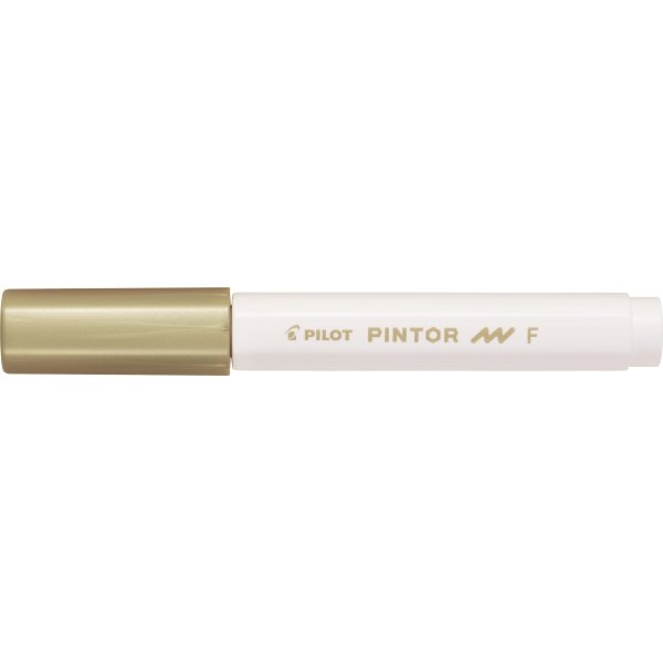 Pilot Pintor Märkpenna | F | 1 mm | Guld