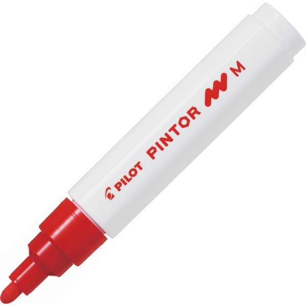 Pilot Pintor märkpenna | M | Röd