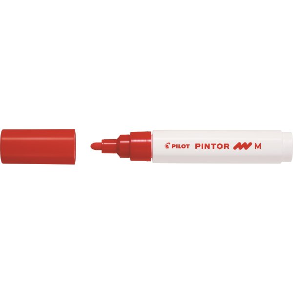 Pilot Pintor märkpenna | M | Röd