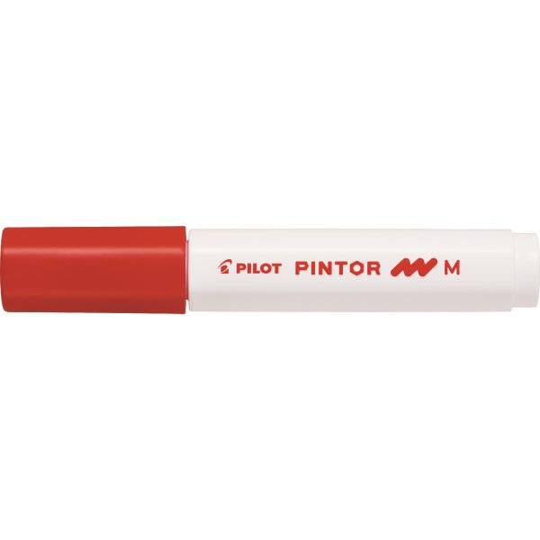 Pilot Pintor märkpenna | M | Röd
