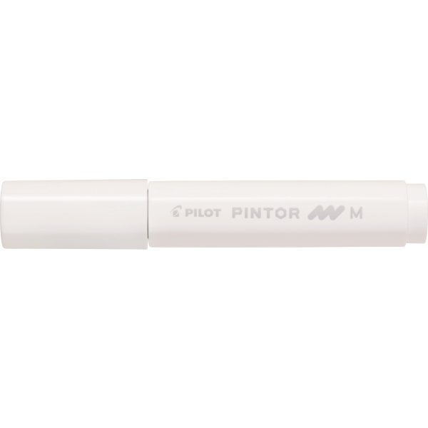 Pilot Pintor Märkpenna | M | 1,4 mm | Vit