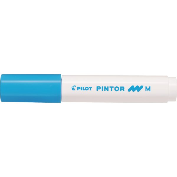 Pilot Pintor märkpenna | M | Ljusblå