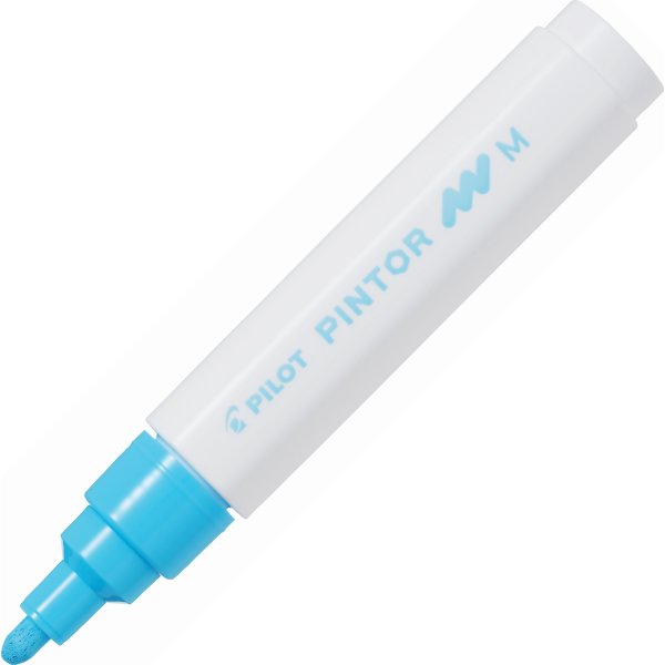 Pilot Pintor märkpenna | M | Pastellblå