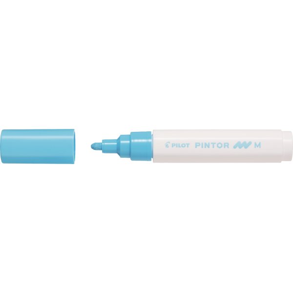 Pilot Pintor märkpenna | M | Pastellblå