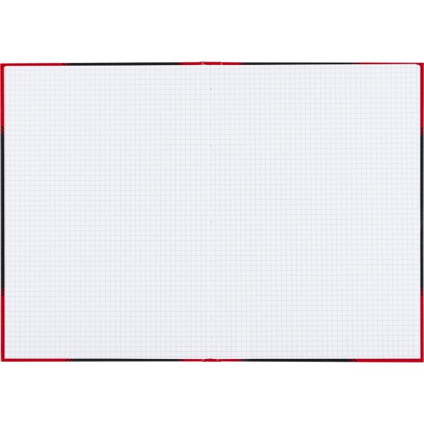 Bantex Kina Notes A4 Kvadrat  Svart/röd