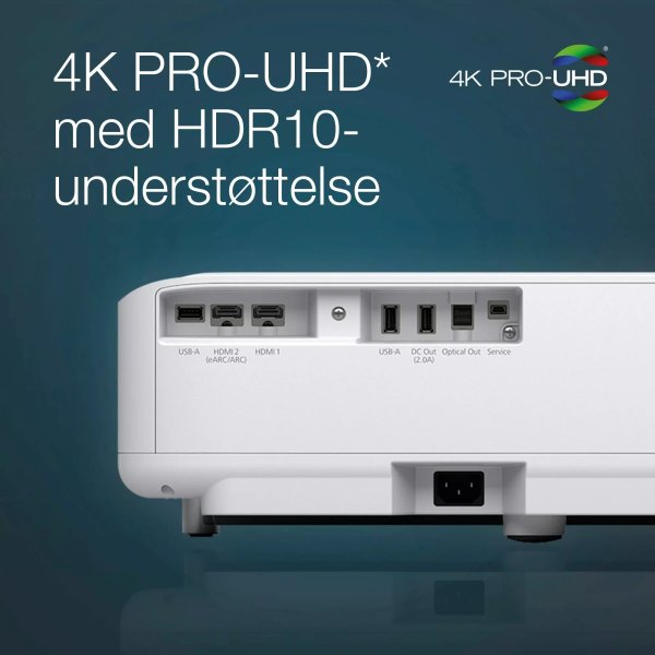 Epson EH-LS650W projektor, vit