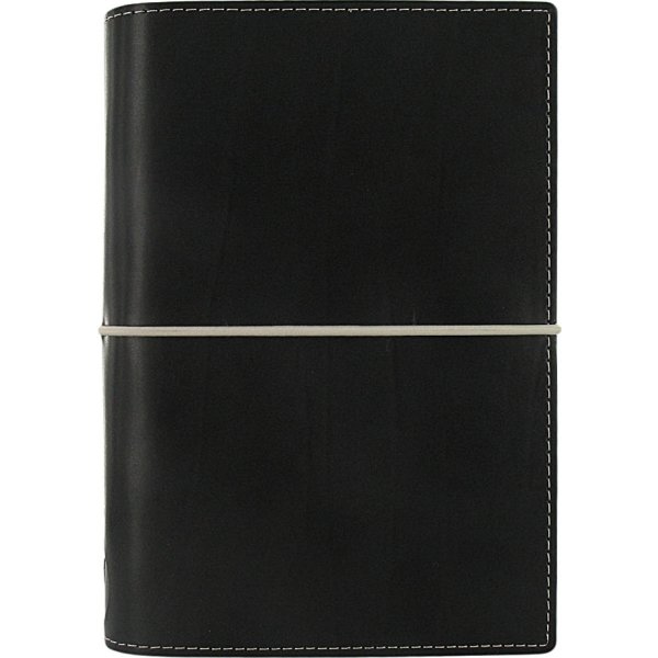 Filofax Domino Kalenderpärm, Personal, Svart