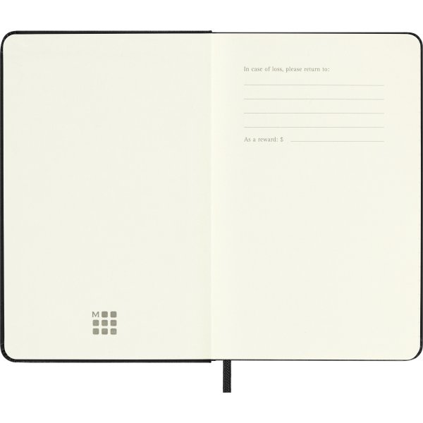 Moleskine 2025 Kalender, H, Vecka, Poc., Sortera