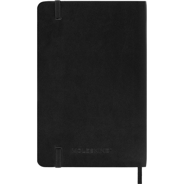 Moleskine 2025 Kalender, S, Dag, Poc., Svart