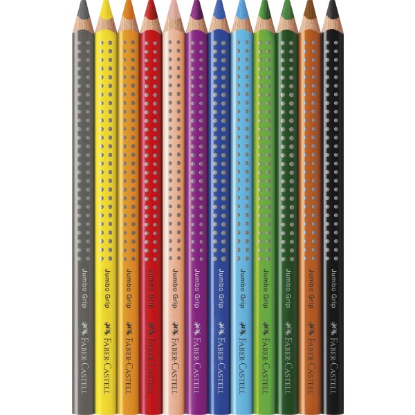 Faber-Castell Grip färgpennor Jumbo | 72 st.