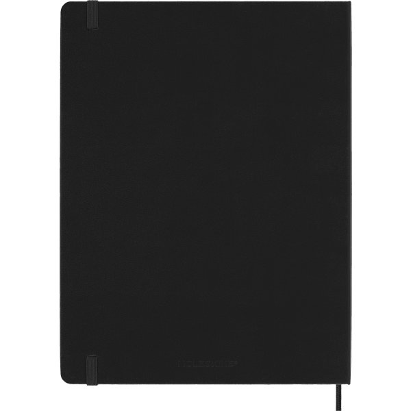 Moleskine 2025 Kalender, H, Vecka, XL, Svart