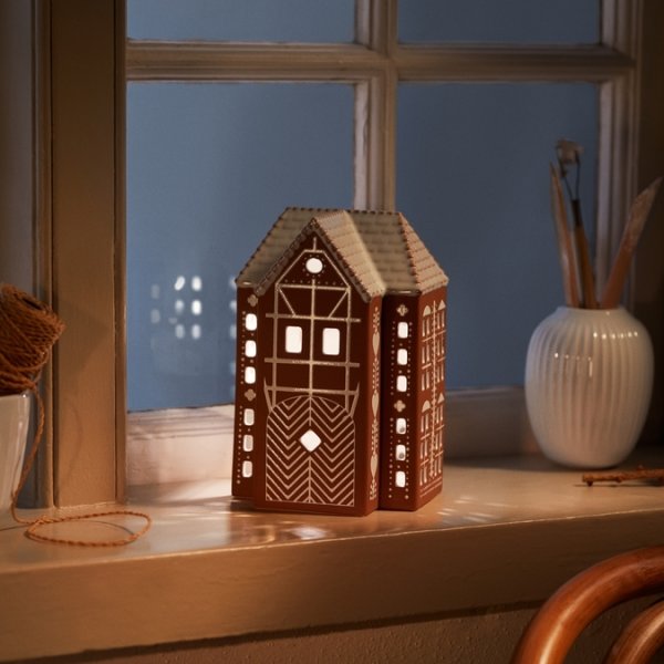 Kähler Gingerbread Ljushus Large