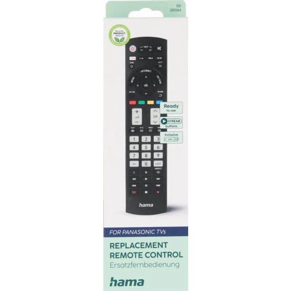 HAMA Universell fjärrkontroll för Panasonic