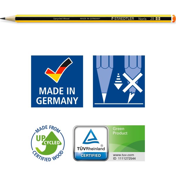 Staedtler Noris 120 Blyertspenna | 2B