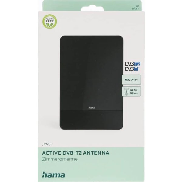 HAMA indoor pro 45 antenn, svart