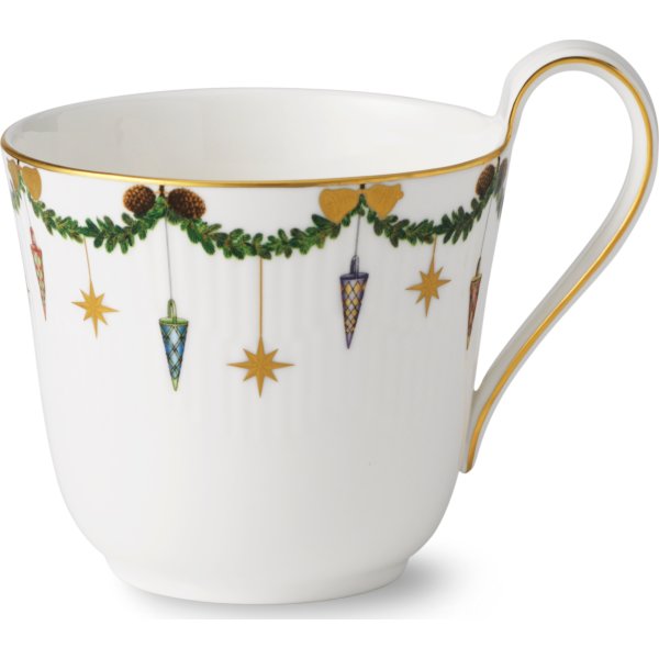 Royal Copenhagen Star Fluted Christmas Mugg