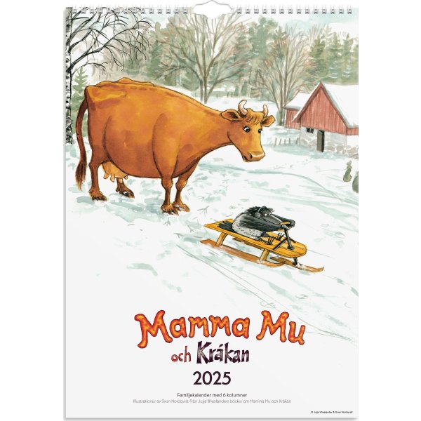 Burde 2025 Familjekalender, Mamma Mu