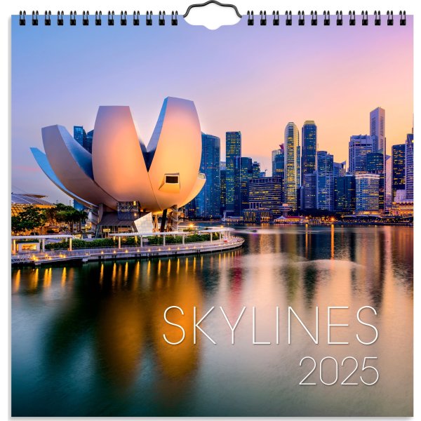 Burde 2025 Väggkalender, Skylines