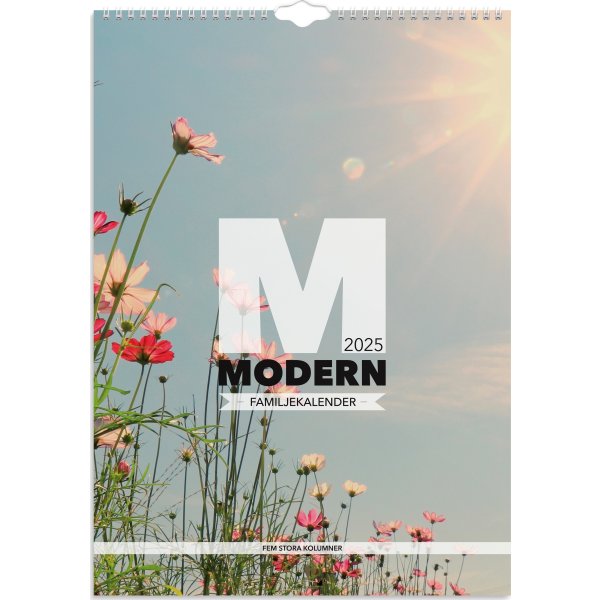 Burde 2025 Familjekalender, Modern