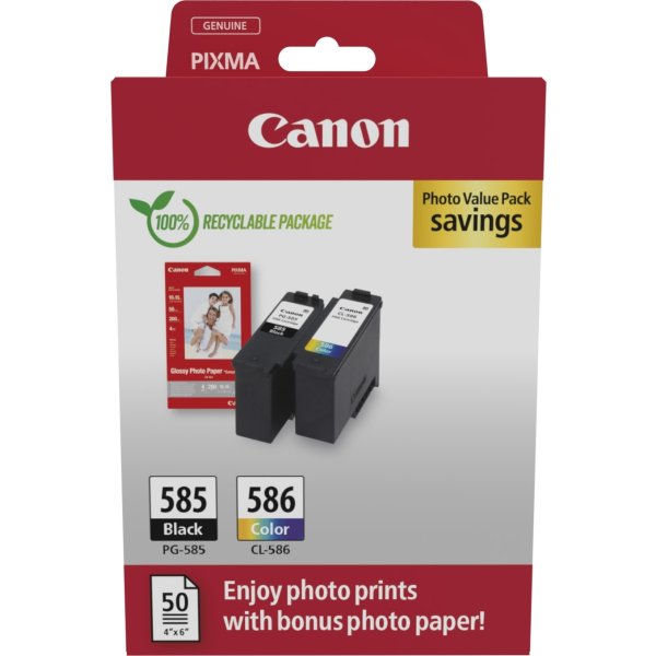 Canon bläckpatron foto värdepaket