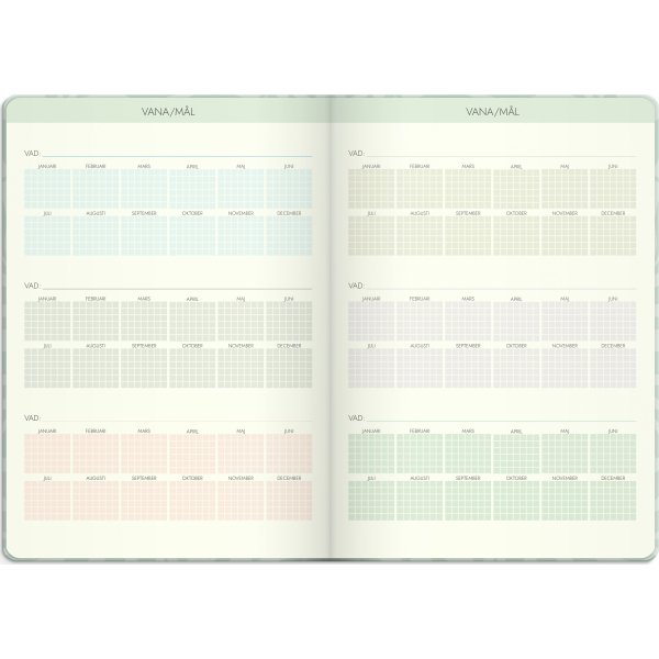 Burde 2025 Kalender Life Planner, Dream & Do