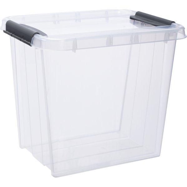 ProBox plastlåda inkl. vikbart lock, 53 L