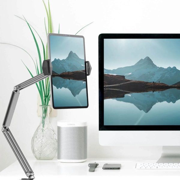 DESIRE2 Tablet Hållare Armfäste för 12,9", Silver