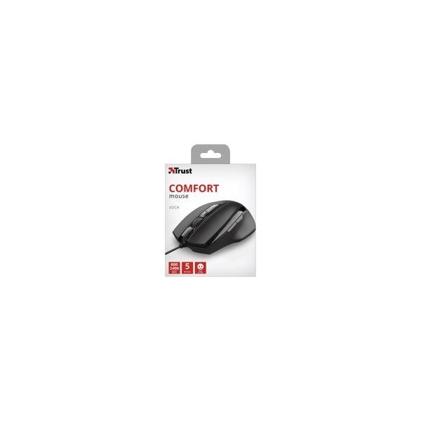 Trust Voca Comfort mus USB, svart
