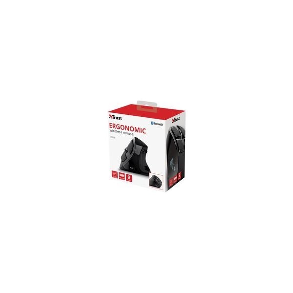 Trust Voxx vertikal mus Bluetooth, 2,4 GHz, svart