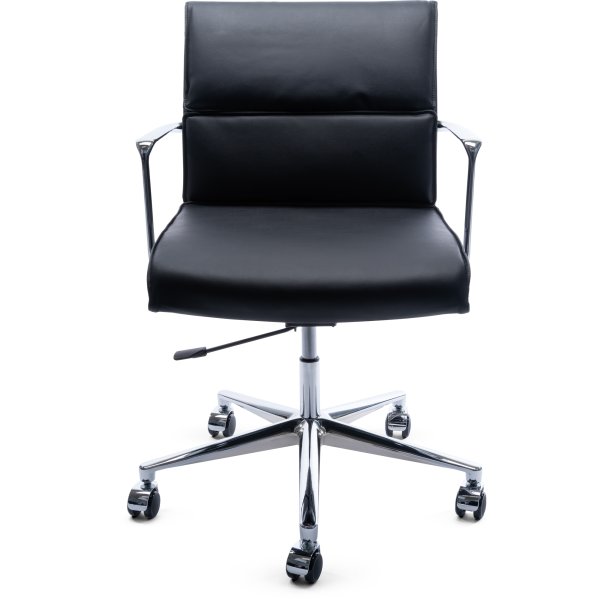 Elva konferensstol, svart/krom