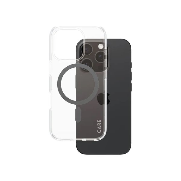 PanzerGlass cover iPhone 16 pro Svart, transparent