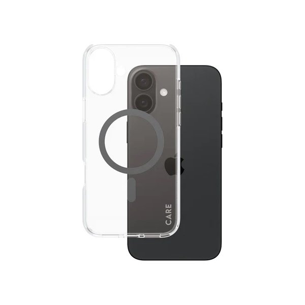PanzerGlass cover iPhone 16 plus svart, transparen