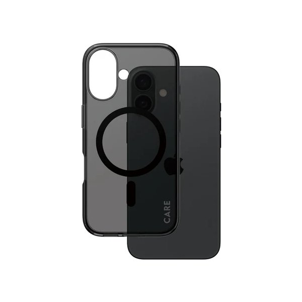PanzerGlass magsafe cover iPhone 16, svart