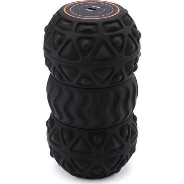 Medivon foam Body Roller "Trio", svart