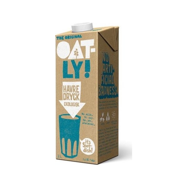 Oatly Havredryck, Ekologisk KRAV, 1L