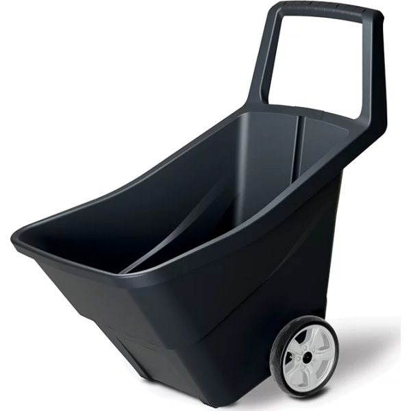 Trädgårdsvagn, 95L, svart