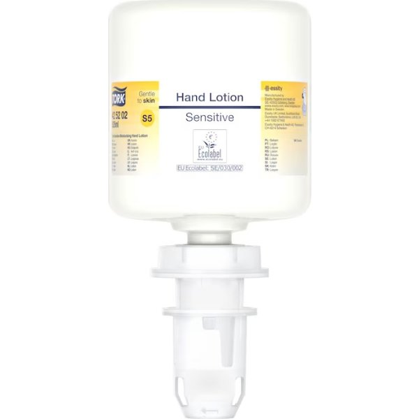 Tork S5 Handkräm, Sensitive utan parfym, 525 ml