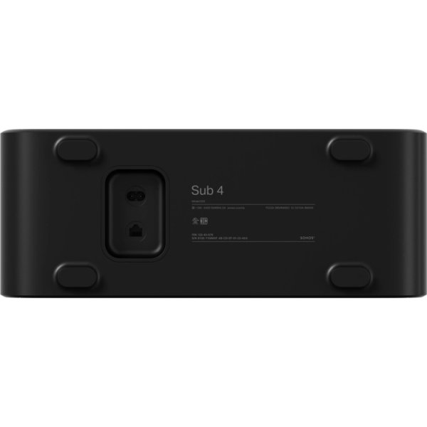 Sonos Sub 4 trådlös subwoofer, svart